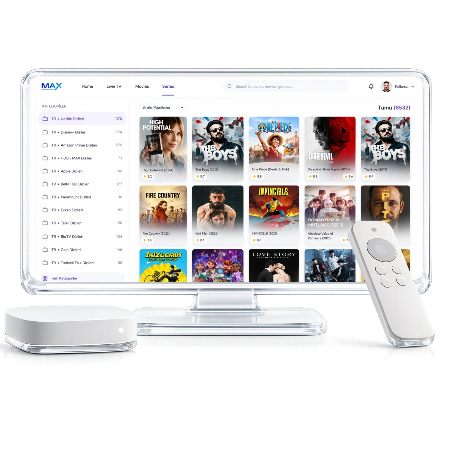 IPTV Almanya - Kesintisiz 4K Canlı Yayın